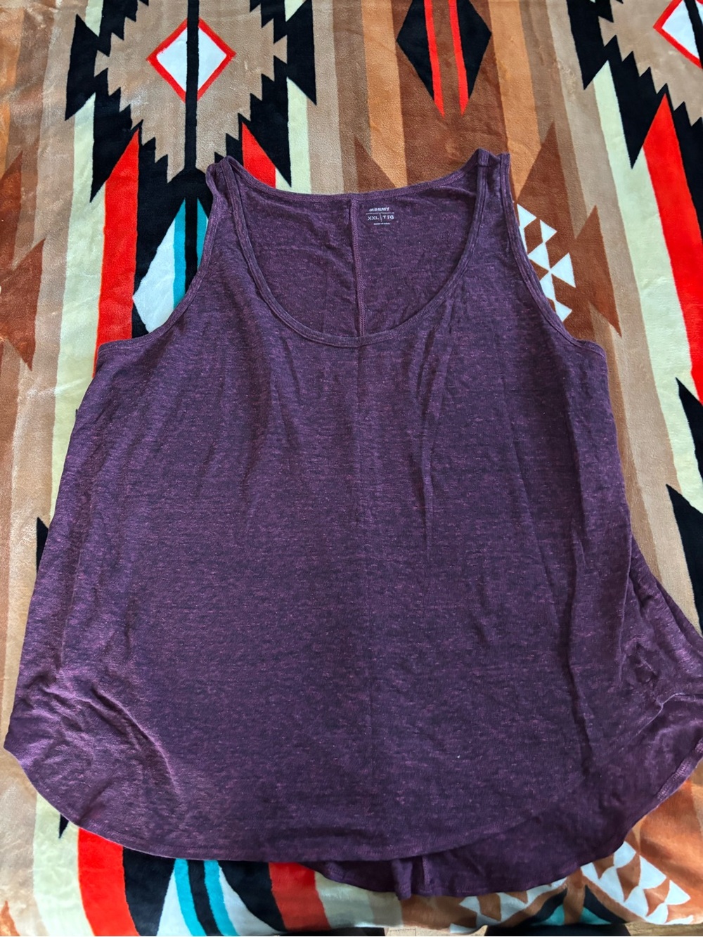 Old Navy Women's Plum Scoop Neck Tank Top